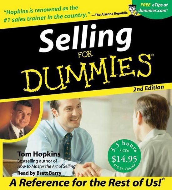 Selling for Dummies - cover