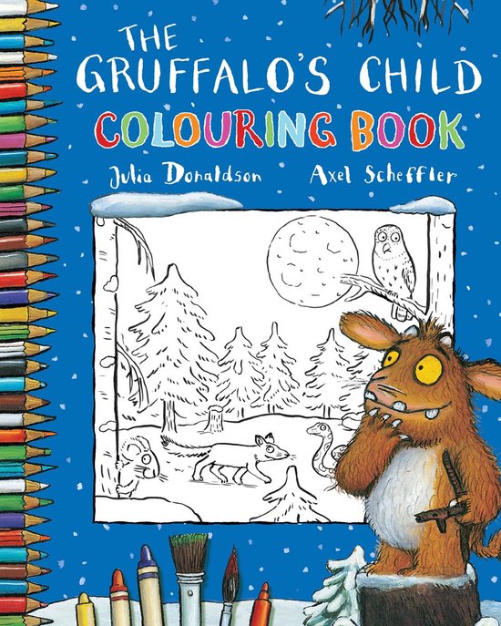 Gruffalos Child Colouring Book