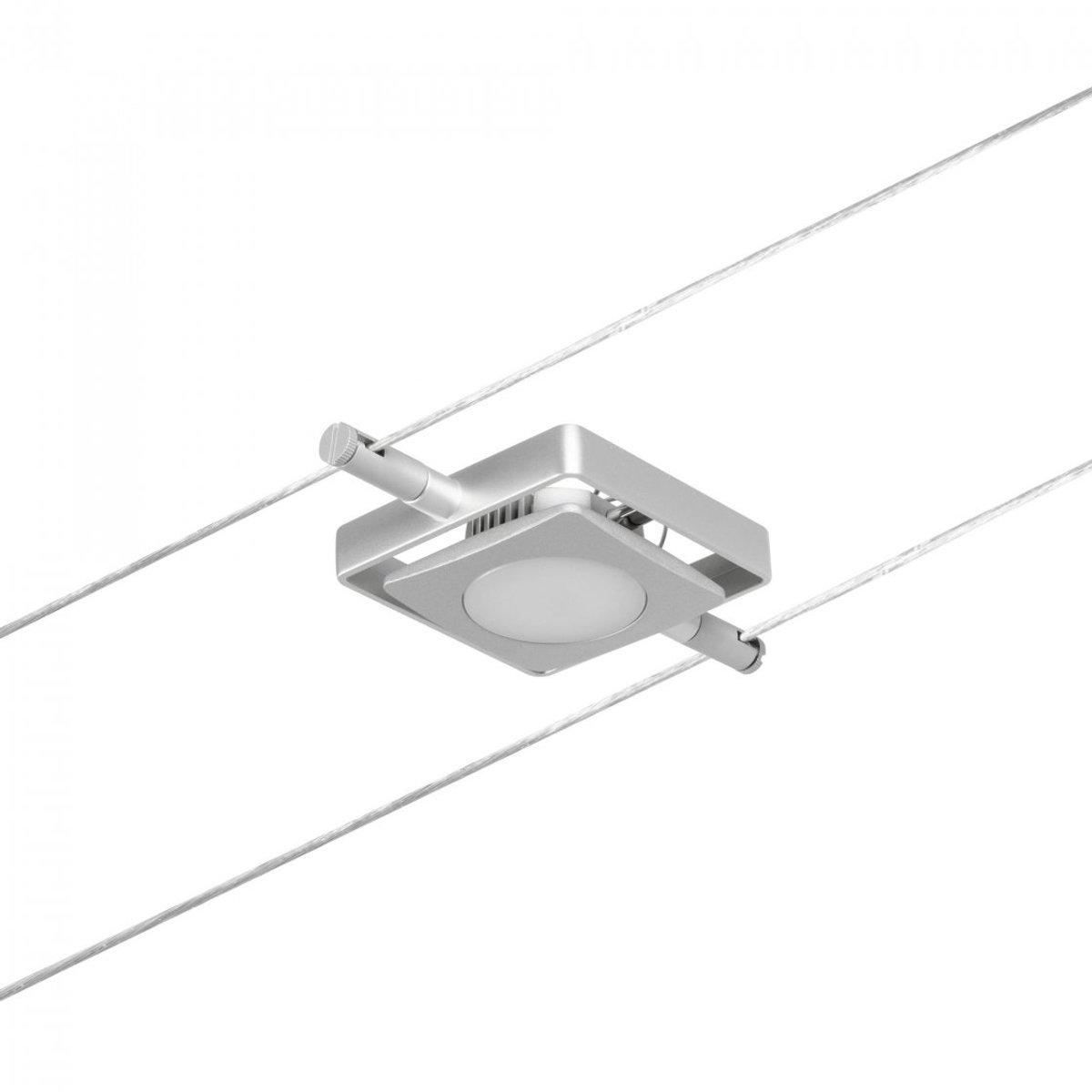 Paulmann 94420 Kabelsysteem compleet LED vast ingebouwd LED Chroom (mat), Chroom
