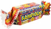 Snoeptoffee - Kampioen - Gevuld met luxe verpakte toffees - In cadeauverpakking met gekleurd lint