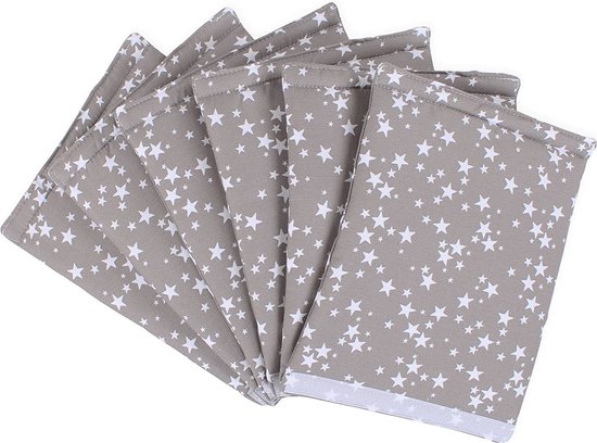 Babybay Tour De Lit Ultrafresh Piqué Bleu Ciel Étoiles - Protection Et Confort Pour Maxi Boxspring