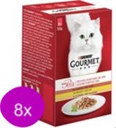 8x Gourmet Mon Petit - Gevogelte - Kattenvoer - 6x50g