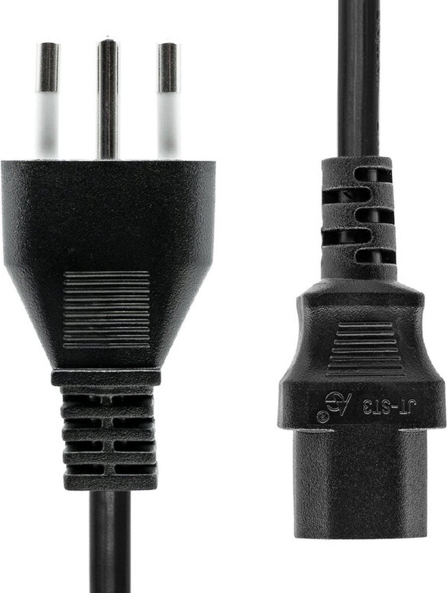 ProXtend PC-LC13-005 electriciteitssnoer Zwart 5 m Netstekker type L C13 stekker