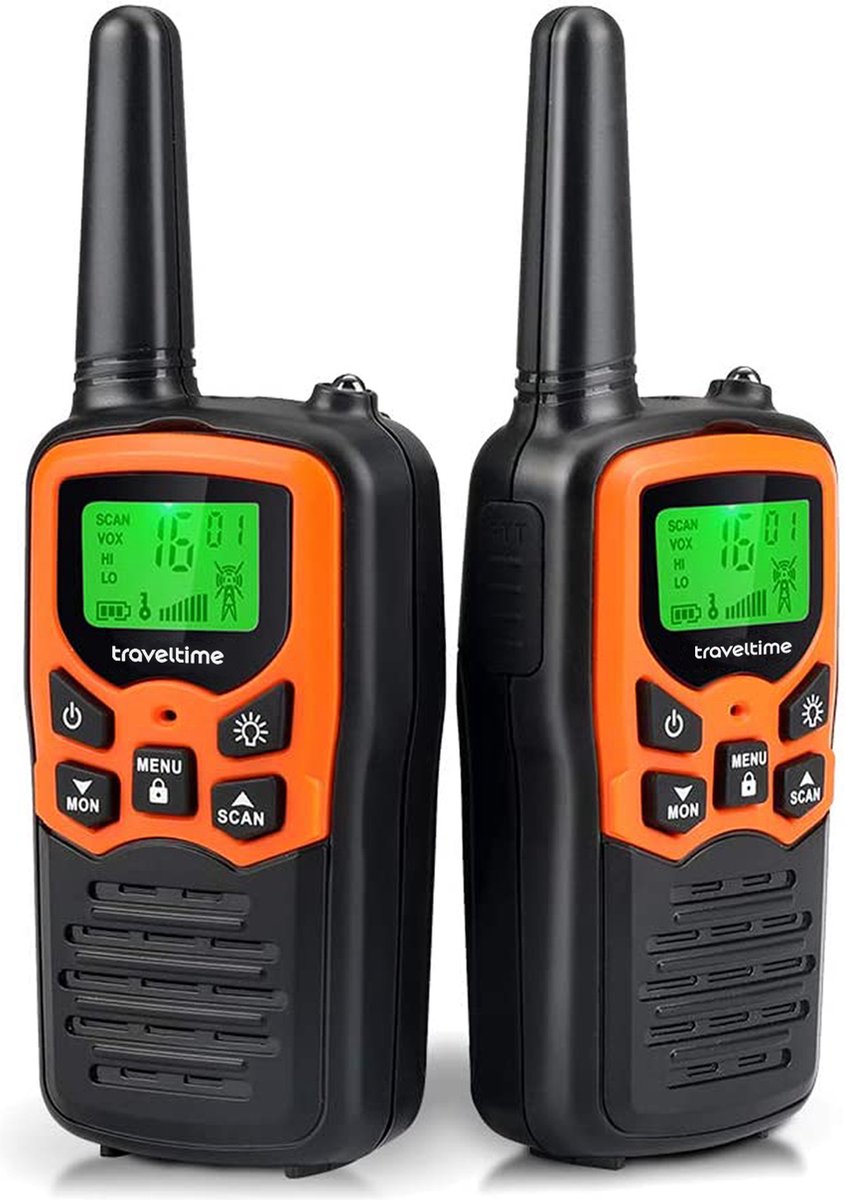 Les talkies-walkies BRESSER JUNIOR avec une longue portée jusqu'à 6 km  BRESSER