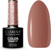 Claresa UV/LED Gellak Perfect Nude #8 – 5ml. - Nude - Glanzend - Gel nagellak