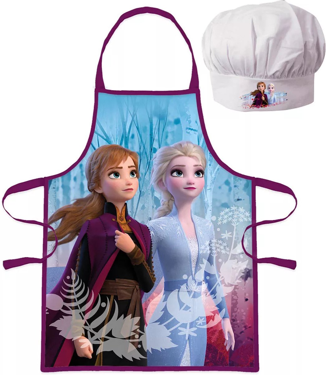 Frozen Kokssetje Muts en Schort Elsa & Anna