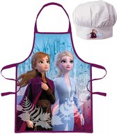 Frozen de Chef La Reine des Neiges Chapeau et Tablier Elsa & Anna