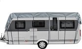 Maxxcovers Caravanhoes - Dakhoes - Caravan en Camper - A-kwaliteit - 550 x 300 cm - Grijs