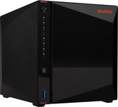 Bol.com Asustor Nimbustor 4 AS5304T NAS Desktop Intel® Celeron® J4105 4 GB DDR4 ADM Zwart aanbieding