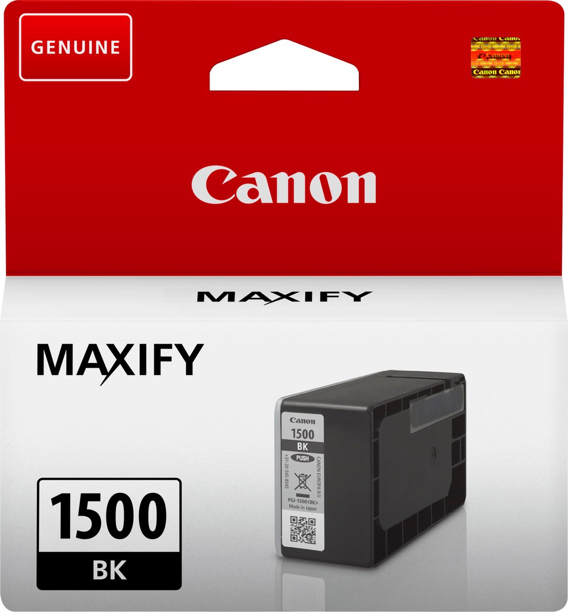 Canon - 9218B001 - PGI-1500BK - Inktcartridge zwart