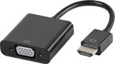 Vivanco CA HDVGA 11, 0,1 m, HDMI Type A (Standaard), VGA (D-Sub) + 3.5mm, Mannelijk, Vrouwelijk, Recht