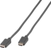 Vivanco High Speed, 5 m, HDMI Type A (Standard), HDMI Type A (Standard), Compatibilité 3D, 18 Gbit/s, Gris