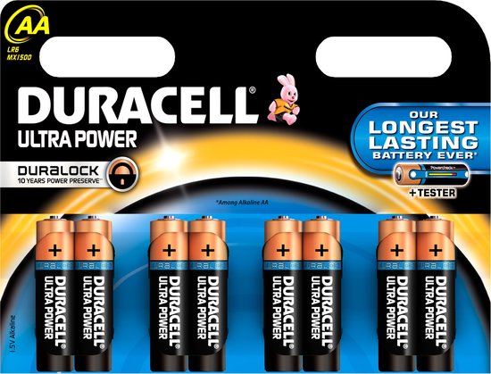 Duracell Ultra Power AA Alkaline Batterijen 4x2 Stuks | bol