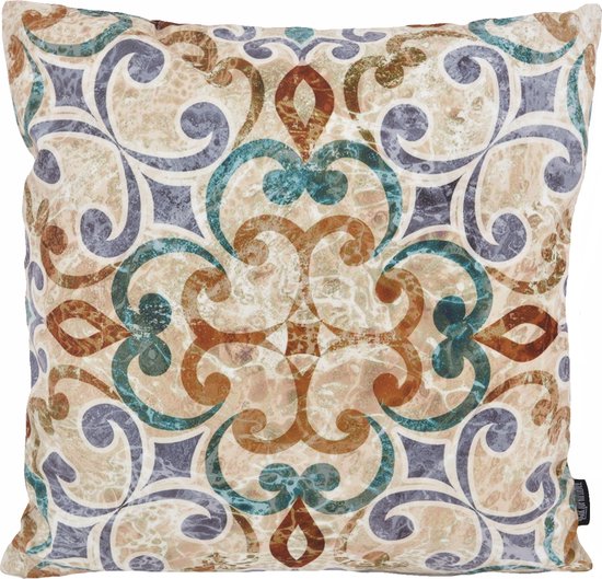 Housse de coussin Vintage Tile #2 | Coton / Polyester | 45 x 45 cm
