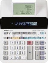 Calculatrice Sharp EL1901 - bureau blanc 12 chiffres