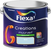 Flexa Creations - Muurverf - Extra Mat - Blue - KvhJ 2010 - 2.5L
