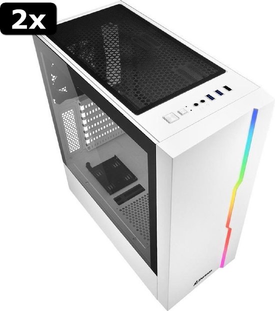 Sharkoon introduceert VS8 & VS9 midi ATX-kasten voor kantoor en gaming