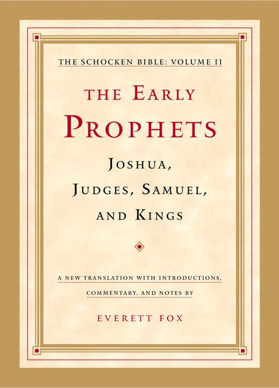 Early Prophets Judges JoshuaSamuel King