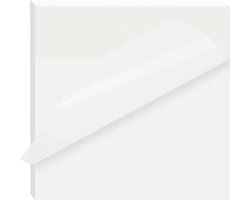 Pency Sticky Notes Transparant - Memoblok met 100 Memoblaadjes - Zelfklevend, Waterbestendig en Herbruikbaar