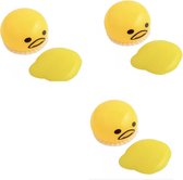 Puking Ball - Set De 3 Pièces - Fidget Toys - Puking Slime Ball - Balle Anti-Stress - Balles Anti-Stress Enfants/ Adultes - Anti Stress
