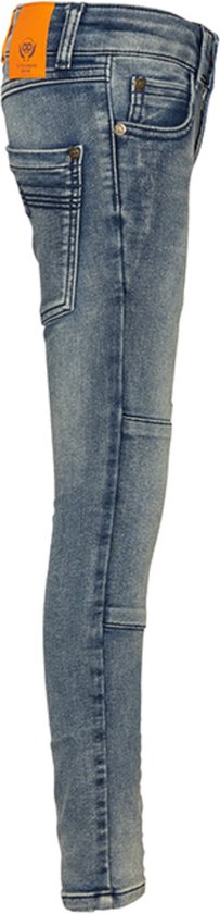 DDD jongens extra slim fit jeans Uso Mid Blue | bol.com