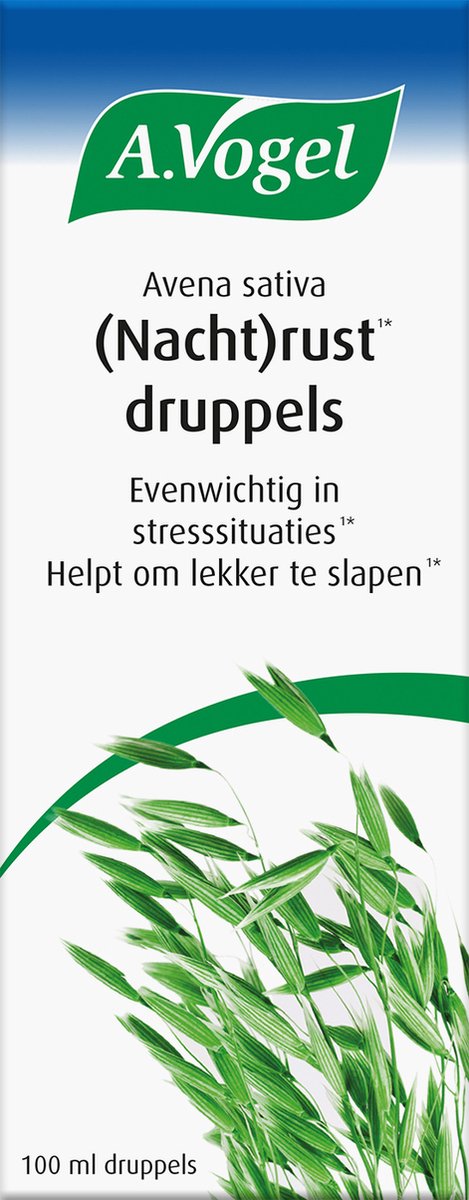 Goedkoopste A.Vogel Avena sativa (Nacht)rust druppels - Helpt lichaam en geest te ontspannen | helpt om lekker te slapen - 100 ml