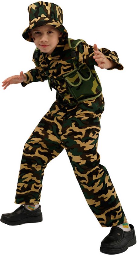 Leger kostuum kind - - Militair - Jongens - Carnaval kostuum kinderen... | bol.com