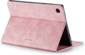 Casemania Hoes Geschikt voor Samsung Galaxy Tab A8 Pale Pink - Book Cover