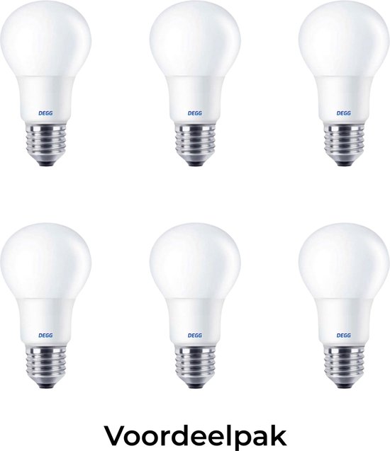 DEGG LED Lamp 5.5W (vervangt 40W) E27 (grote fitting) EXTREEM