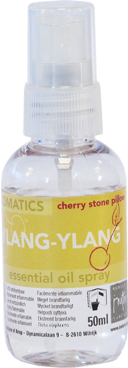 Goedkoopste Kersepitje Aromatics - Flesje 50ml aromaspray gebaseerd op etherische YLANG YLANG olie