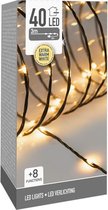Oneiro’s luxe Soft Wire - 40 LED - extra warm wit - kerst – draadverlichting - feestdagen - winter - verlichting - binnen - buiten – sfeer
