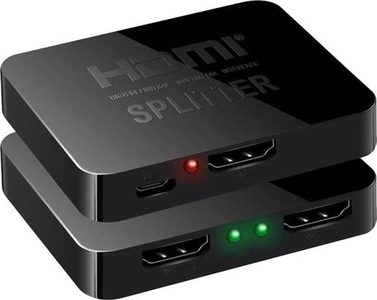 RC Choice HDMI Splitter - 1 naar 2 poorten - 4K / 1080P