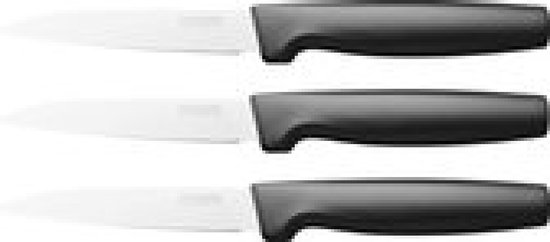 kampioen buiten gebruik gunstig Fiskars Functional Form 3-delige Set Universele Messen - Utility Knife Set  - RVS -... | bol.com
