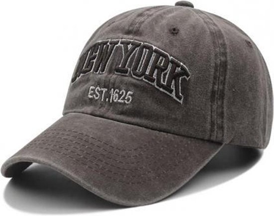 Baseball Cap New York – Bruin – Stonewashed Denim Pet