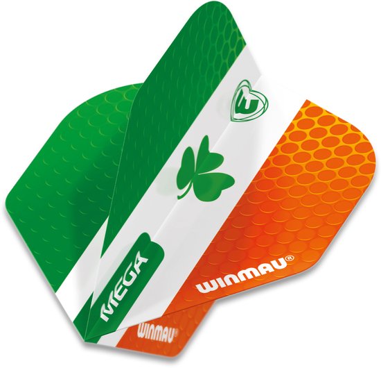WINMAU - Mega Standard Ireland Dartvluchten - 1 set per pakket van elke flight (3 Dartvluchten in totaal) van Winmau — afbeelding 2