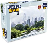 Puzzel Chicago - Park - Bomen - Legpuzzel - Puzzel 1000 stukjes volwassenen
