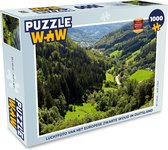 Puzzel Luchtfoto van het Europese Zwarte Woud in Duitsland - Legpuzzel - Puzzel 1000 stukjes volwassenen