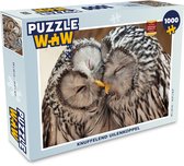 Puzzel Uilen - Vogels - Snavel - Familie - Legpuzzel - Puzzel 1000 stukjes volwassenen