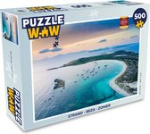 Puzzel Strand - Ibiza - Zomer - Legpuzzel - Puzzel 500 stukjes