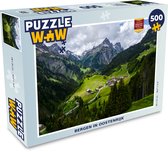 Puzzel Bergen in Oostenrijk - Legpuzzel - Puzzel 500 stukjes