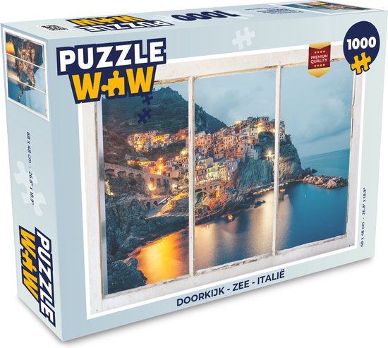 Puzzle See Through - Mer - Italie - Planet'Puzzles - Puzzle 1000 pièces  adultes | bol.com