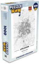 Puzzel Stadskaart Apeldoorn - Legpuzzel - Puzzel 1000 stukjes volwassenen - Plattegrond