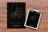 Puzzel Kaart - Bangkok - Luxe - Goud - Zwart - Legpuzzel - Puzzel 500 stukjes