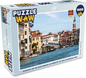 Puzzel Uitzicht op de Rialtobrug in Venetië op een zomerse dag - Legpuzzel - Puzzel 1000 stukjes volwassenen