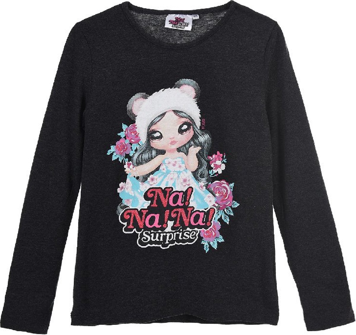 Na!Na!Na! Surprise - Longsleeve Na!Na!Na! Surprise - meisjes - grijs - maat 140