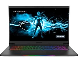 Medion Erazer Beast X25 Gaming Laptop - Gaming Notebook - 17,3 Full HD met 240 Hz - RTX 3080 - 32 GB RAM - 1 TB SSD - Computer Windows 11 Home