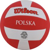 Wilson Super Soft Play Polska Volleyball WTH90118XBPO, Unisex, Wit, Volleybal, maat: 5