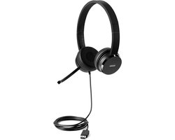 Headphones with Microphone Lenovo 4XD0X88524 Black