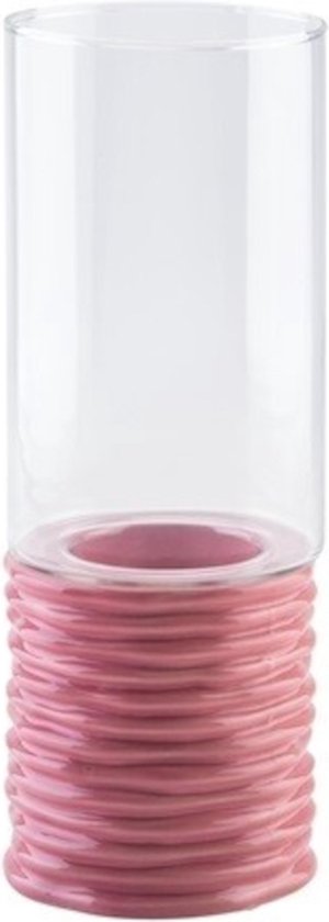 Peri Design - Windshelter - Pink Shelter - Windvanger - Roze - Glas - Keramiek