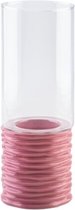 Peri Design - Windshelter - Pink Shelter - Windvanger - Roze - Glas - Keramiek